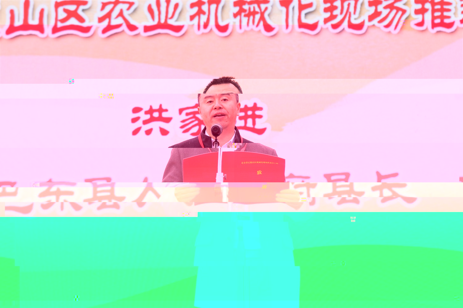 巴東縣人民政府縣長洪家進緻辭